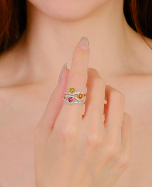 【2026福袋】ペリドット シトリン コードライトガーネット 0.59CT