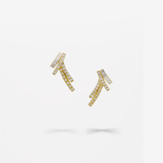 【Queue ピアス YG】